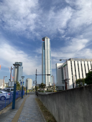 建築申請のため、咲洲庁舎に行ってきました